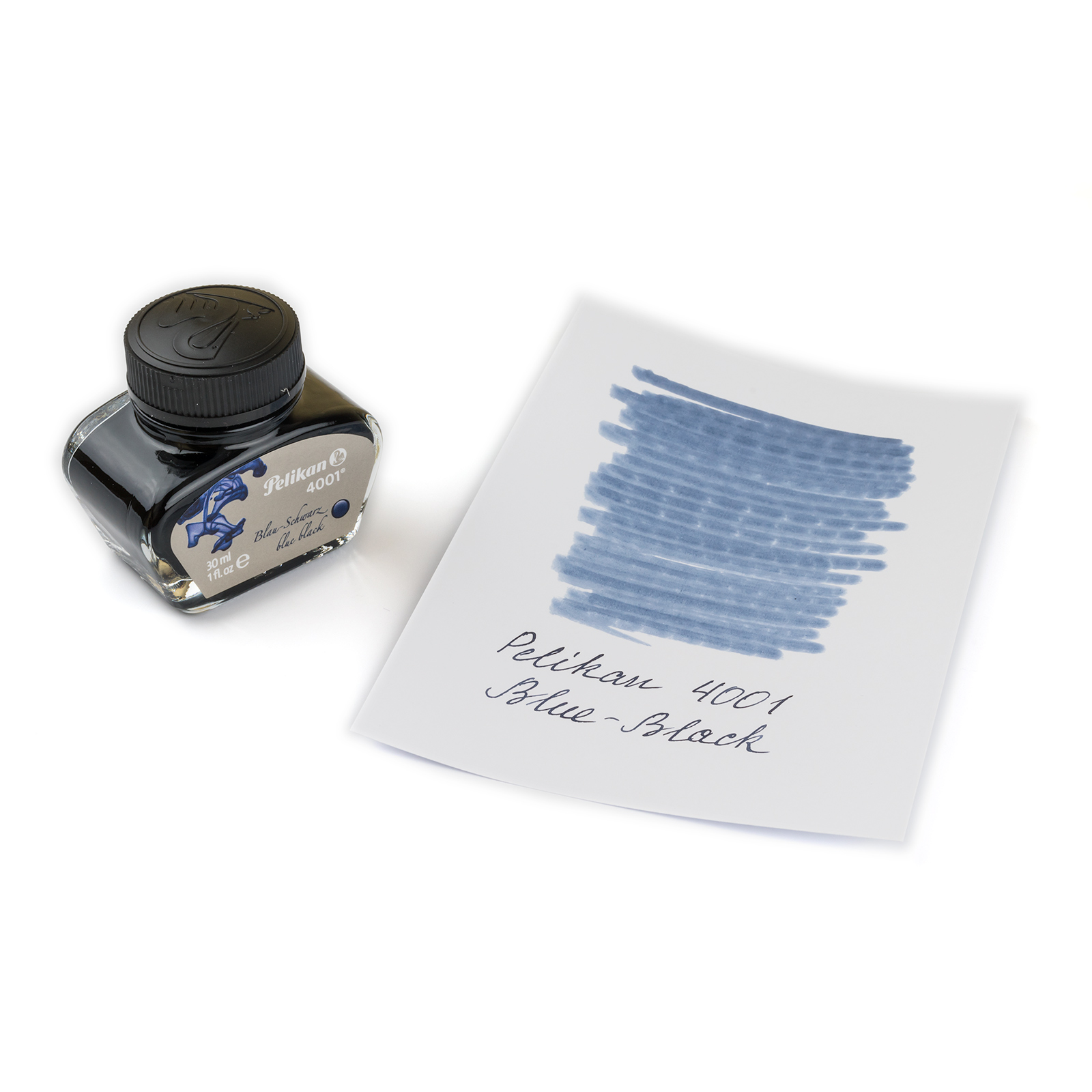 Blue Black Pelikan Fountain Pen Ink Cartridges short Pack of 30 