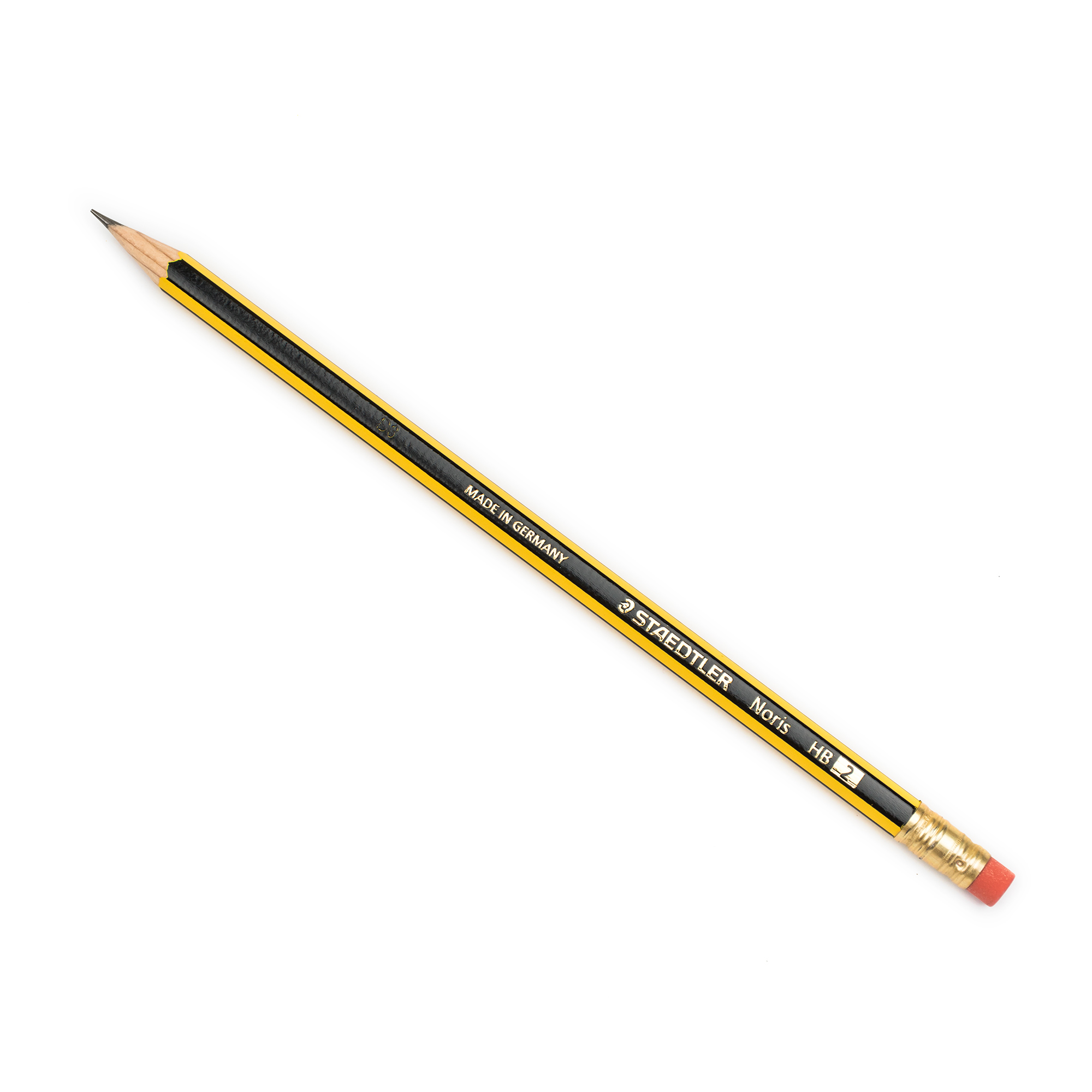 hb pencils with rubber